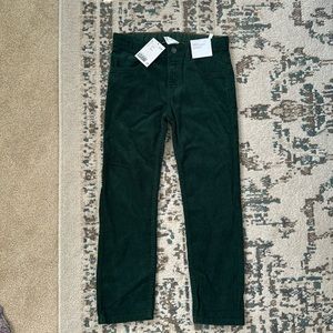 H&M dark green corduroy pants, size 8/9. 
Great for Christmas!